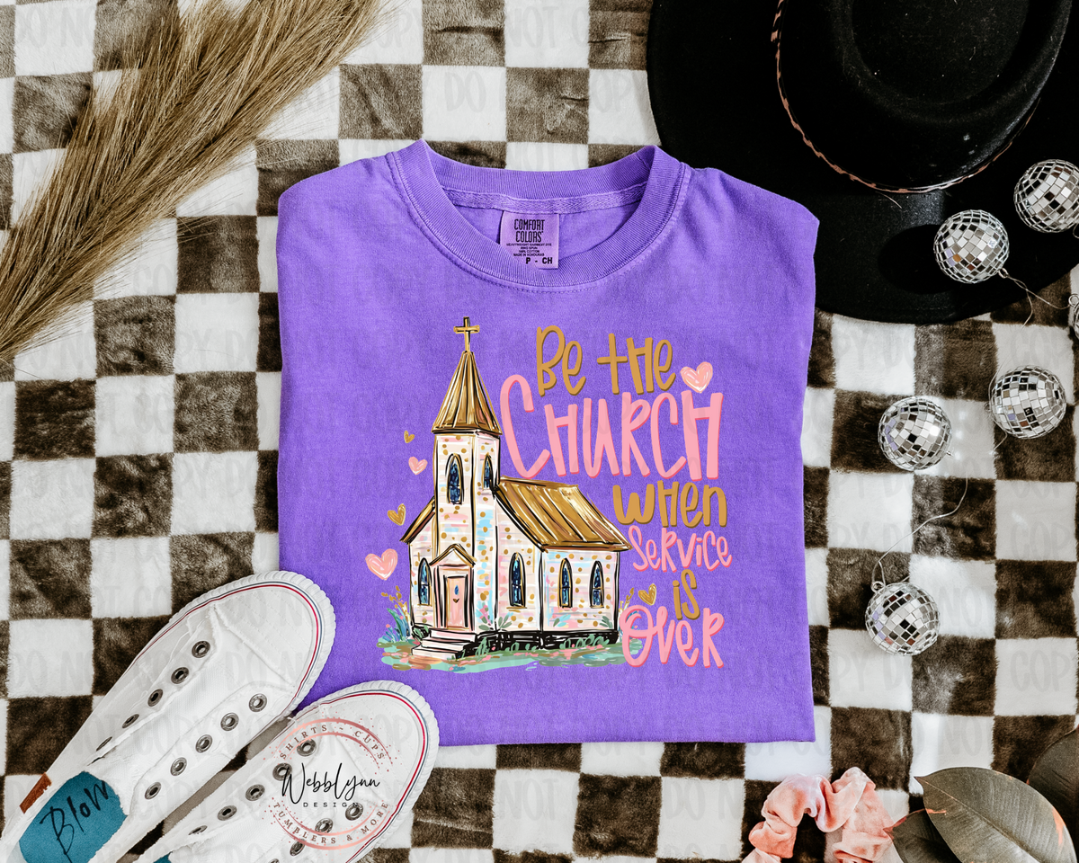 Be The Church DTF Transfer