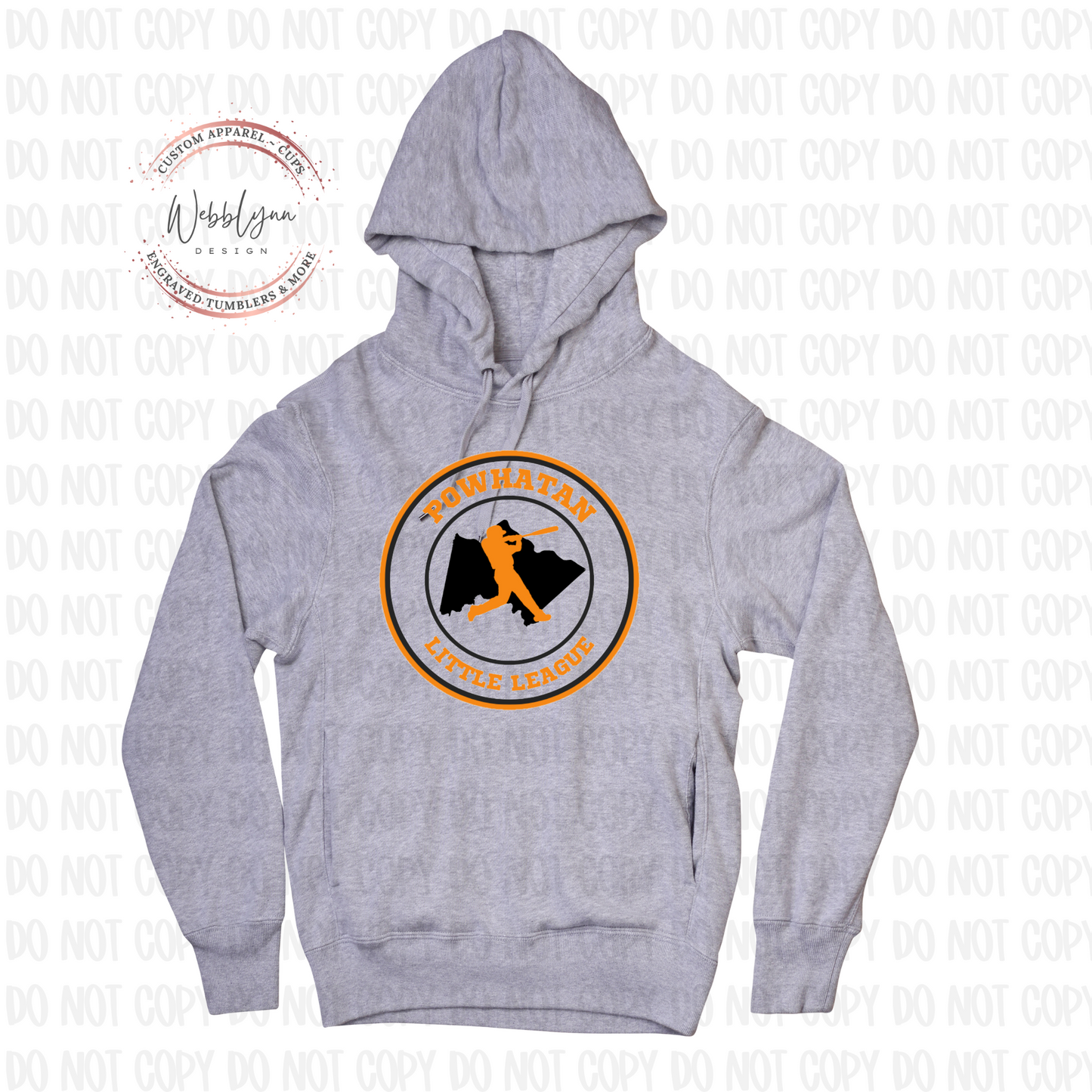 Powhatan Little League Circle Logo