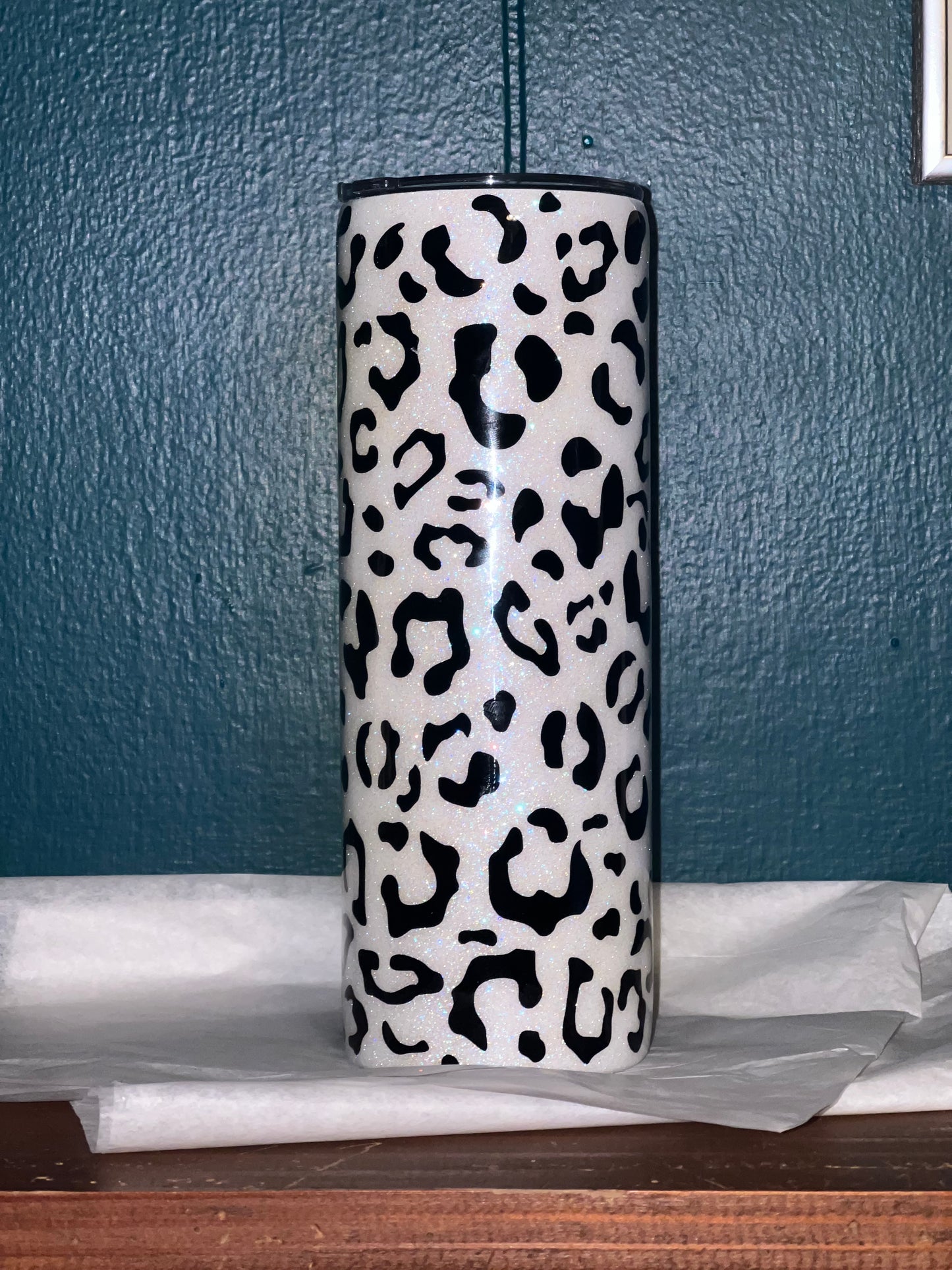 Sports Mom Leopard Tumbler