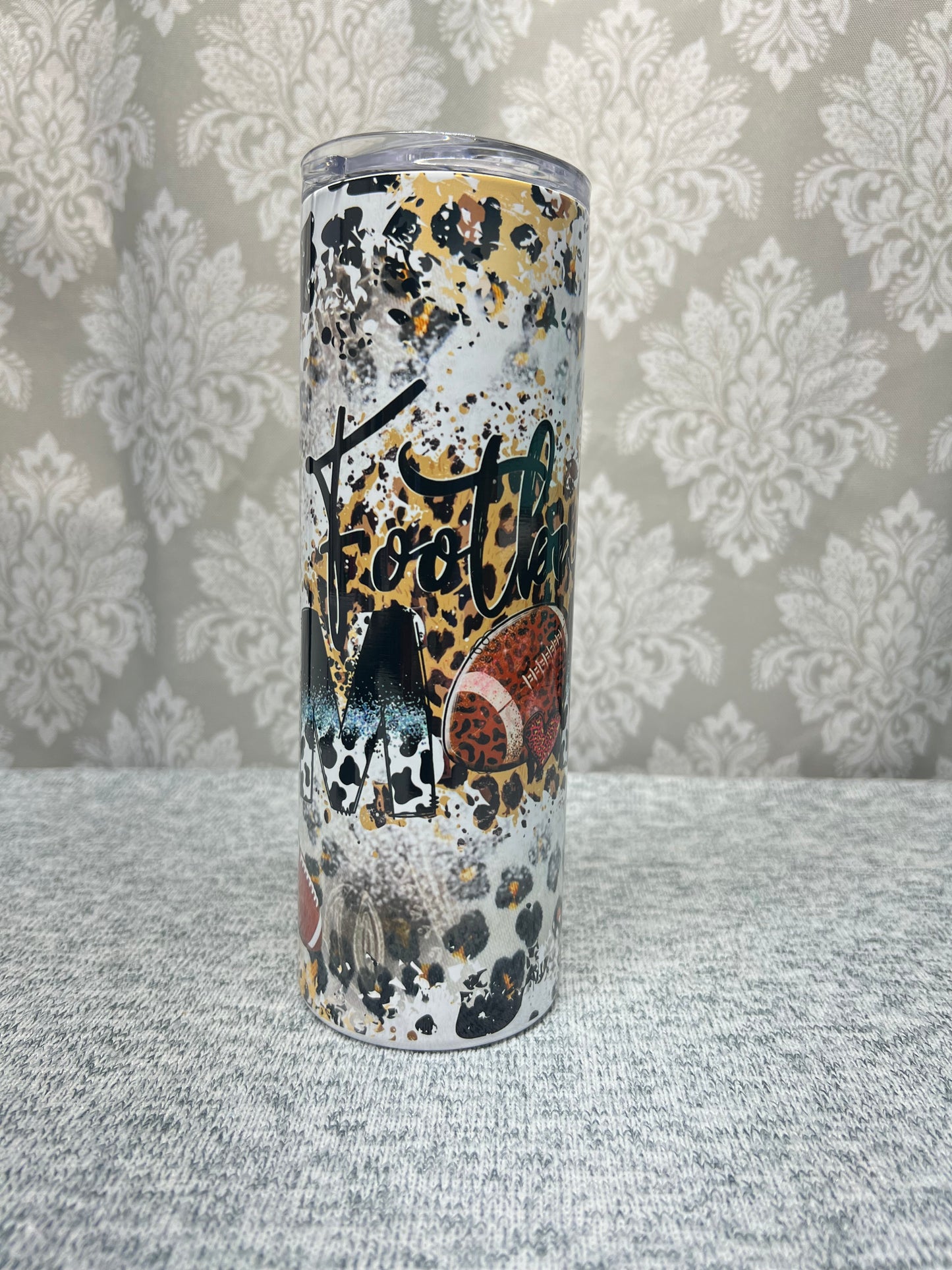 Football Mom Tumbler