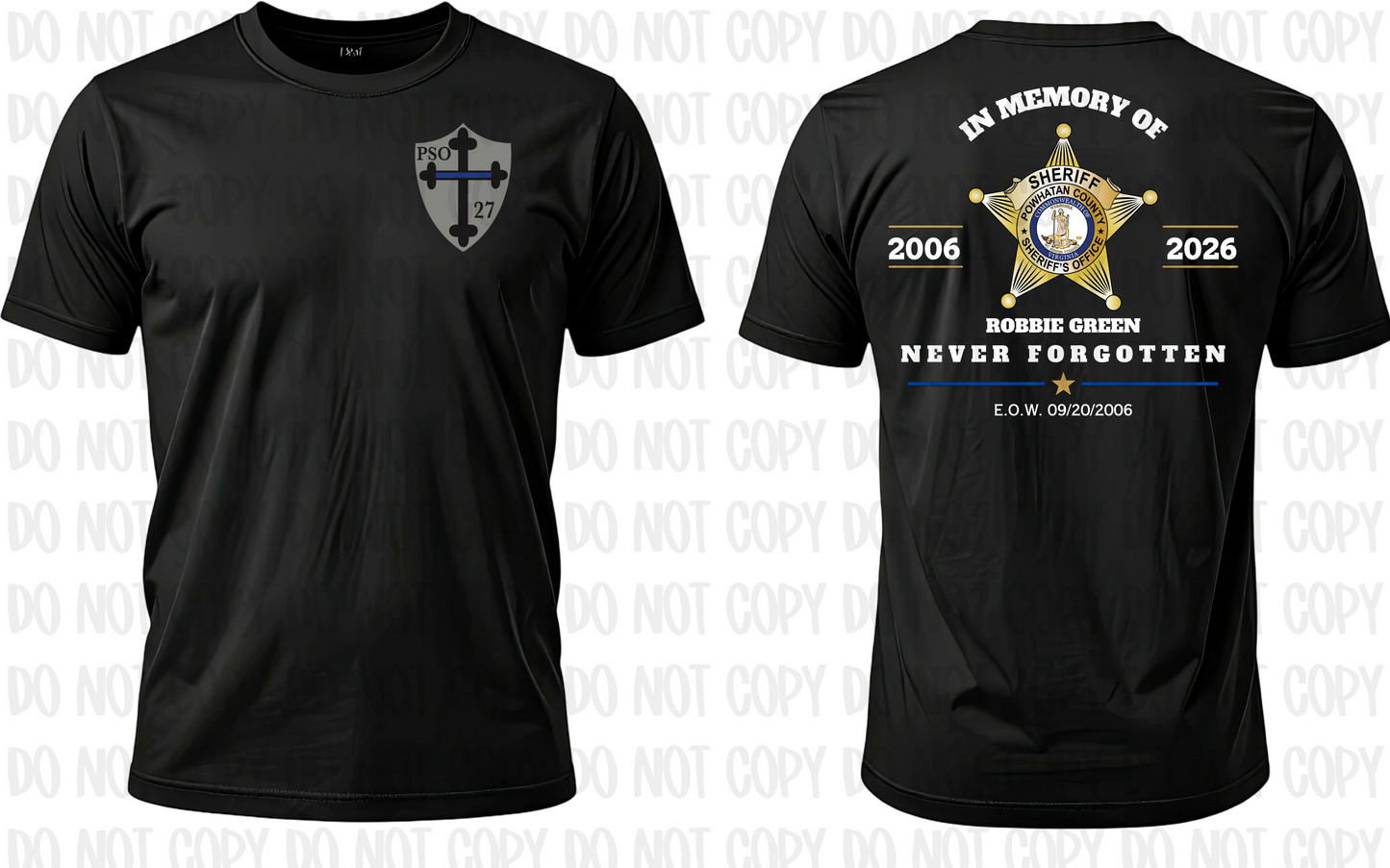 In Memory of Robbie Green - Comfort Colors