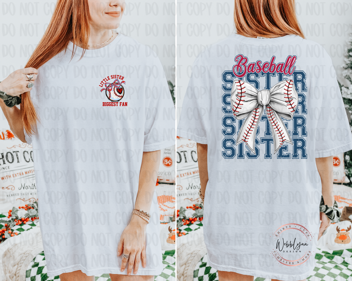 Baseball Sister DTF Transfer