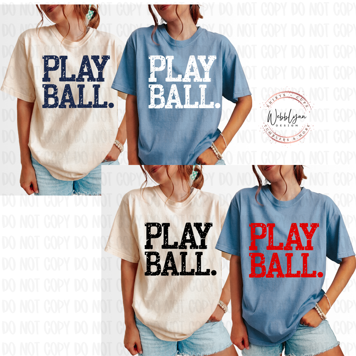 Play Ball DTF Transfer