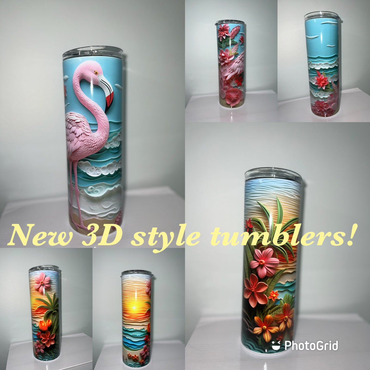 3D Style Tumbler