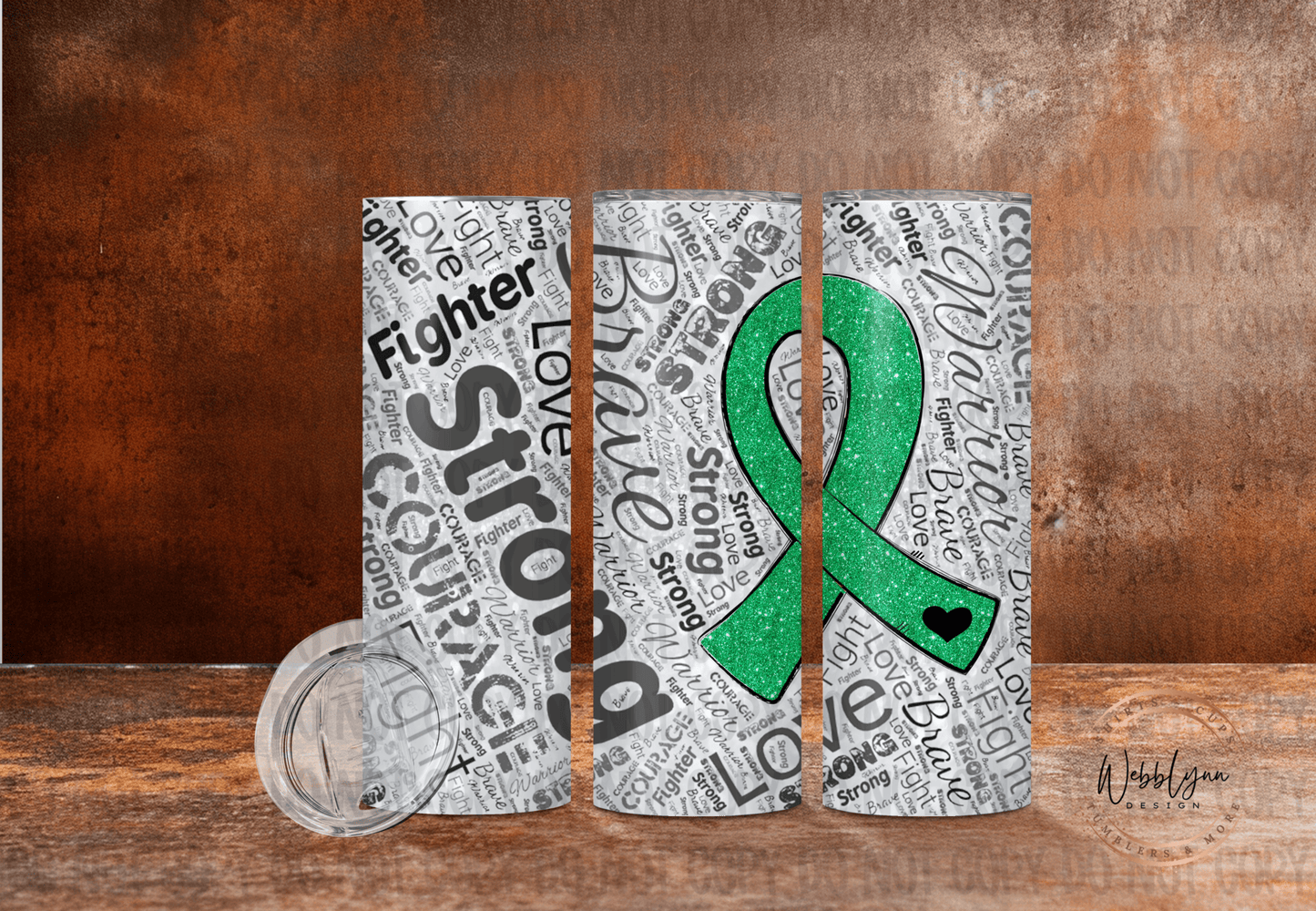 Mental Health Ribbon Tumbler