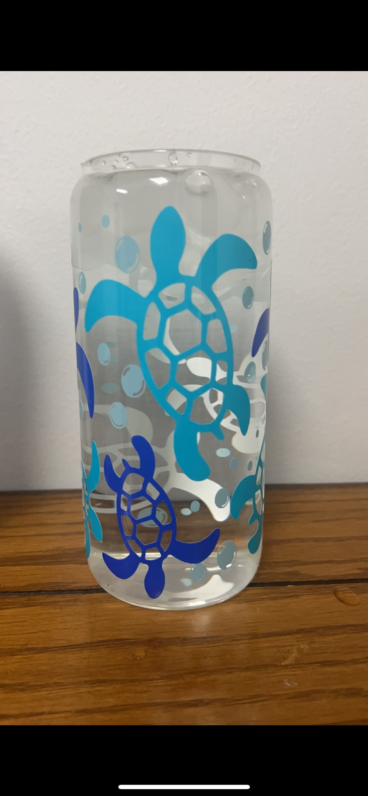Sea Turtle Color Changing Libbey