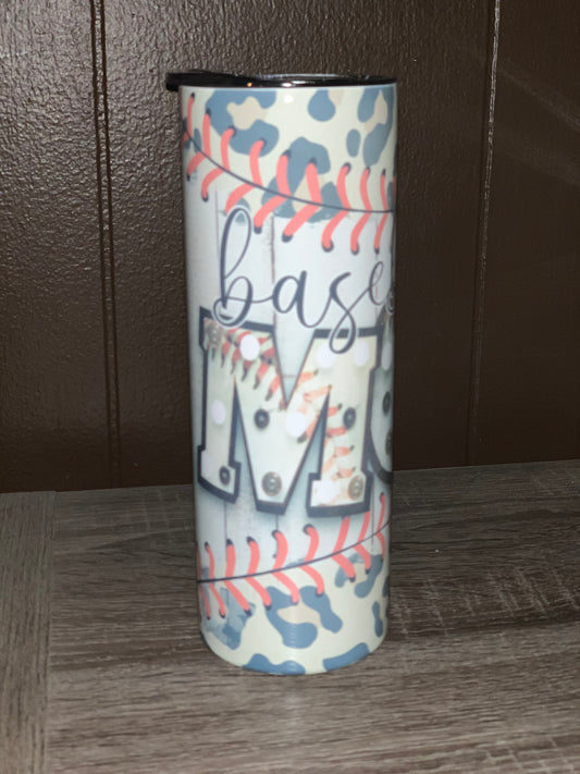 Baseball Mom Tumbler