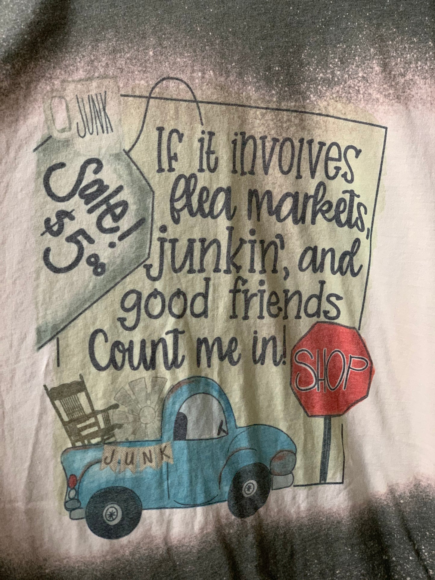 Junkin Bleached T-Shirt
