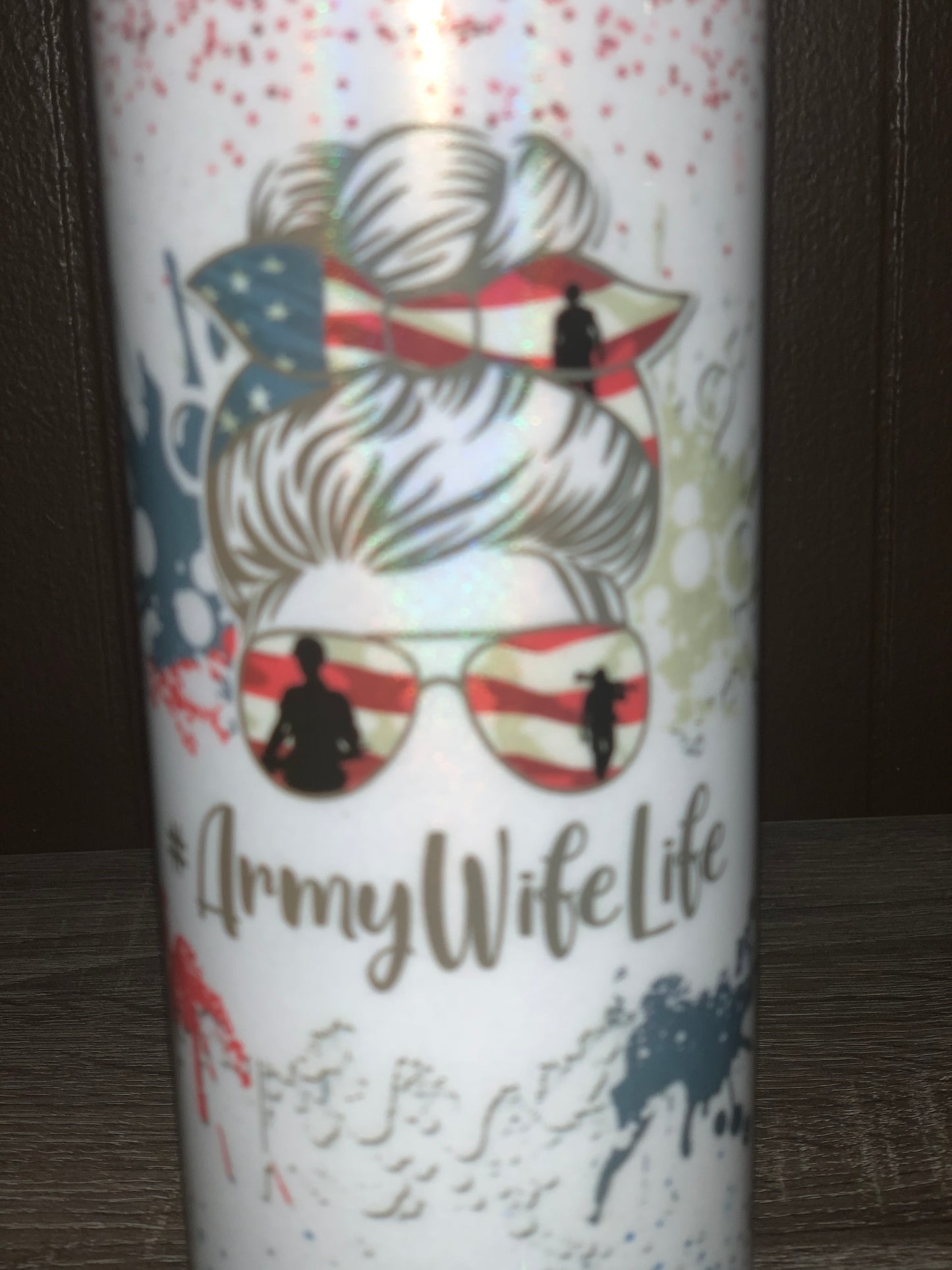 Army Wife Tumbler