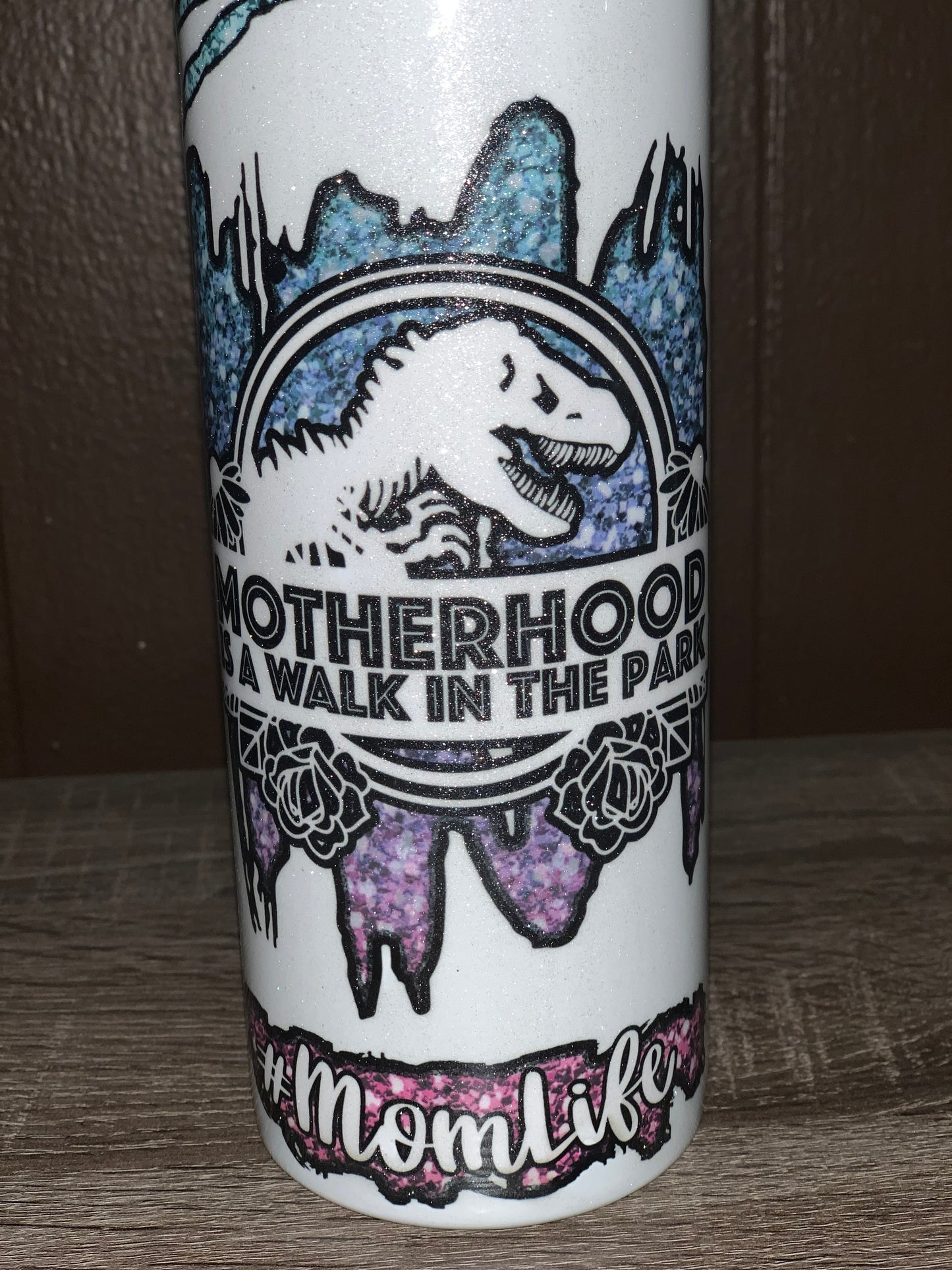 Motherhood Dino Tumbler