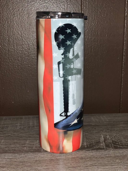 Eagle Flag Tumbler