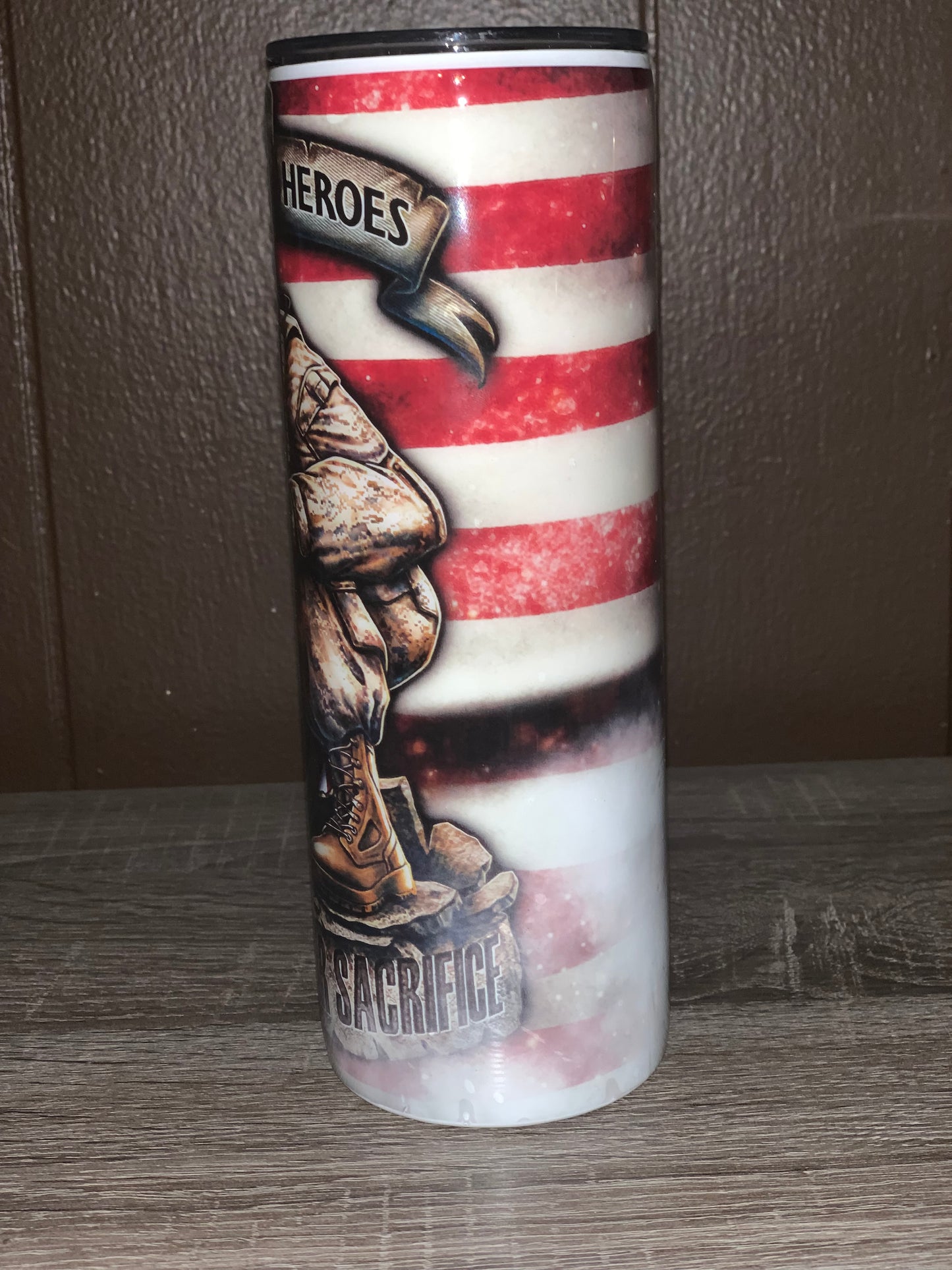 Honoring Our Heroes Tumbler