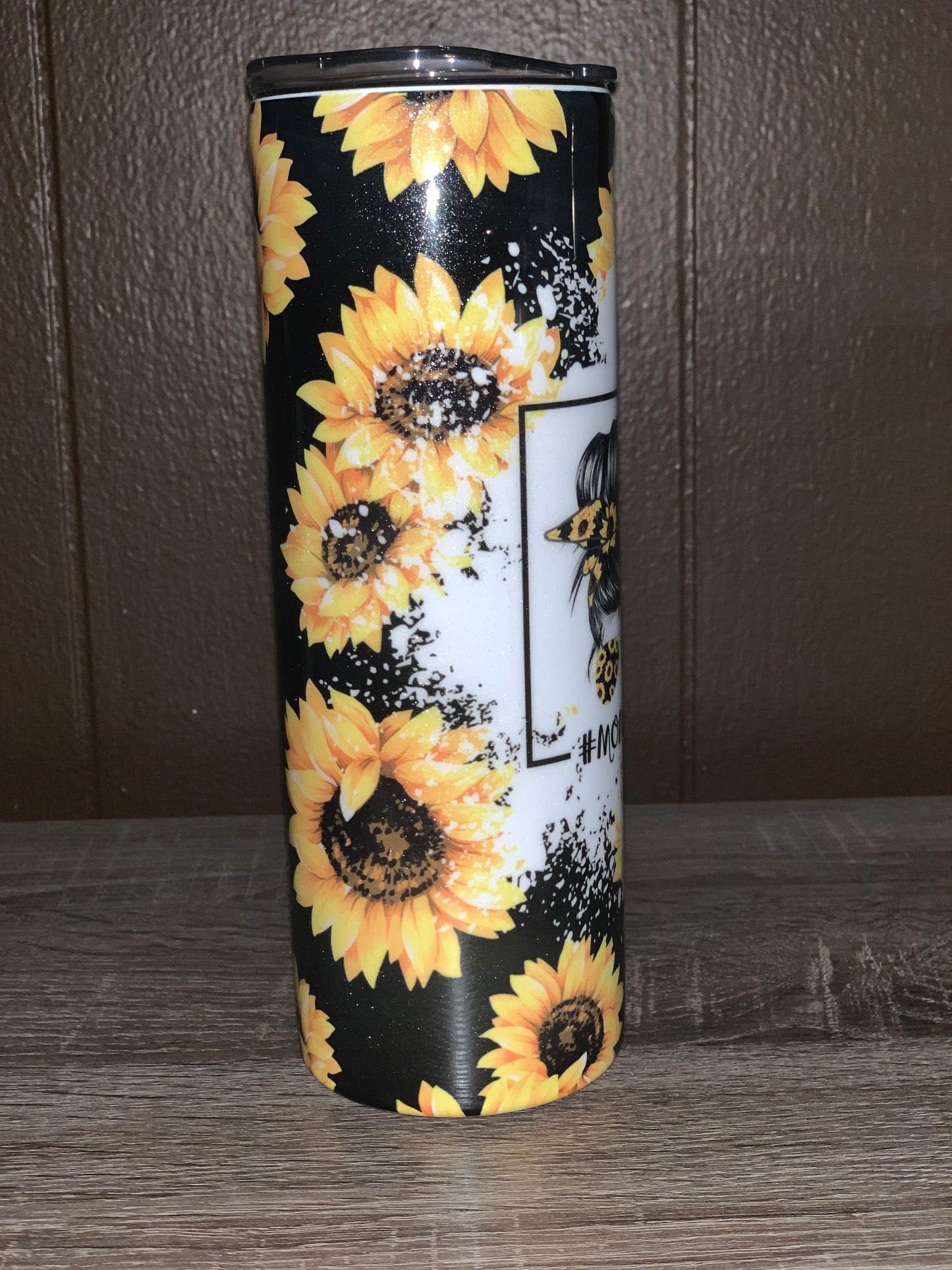 Mom Life Sunflower Tumbler