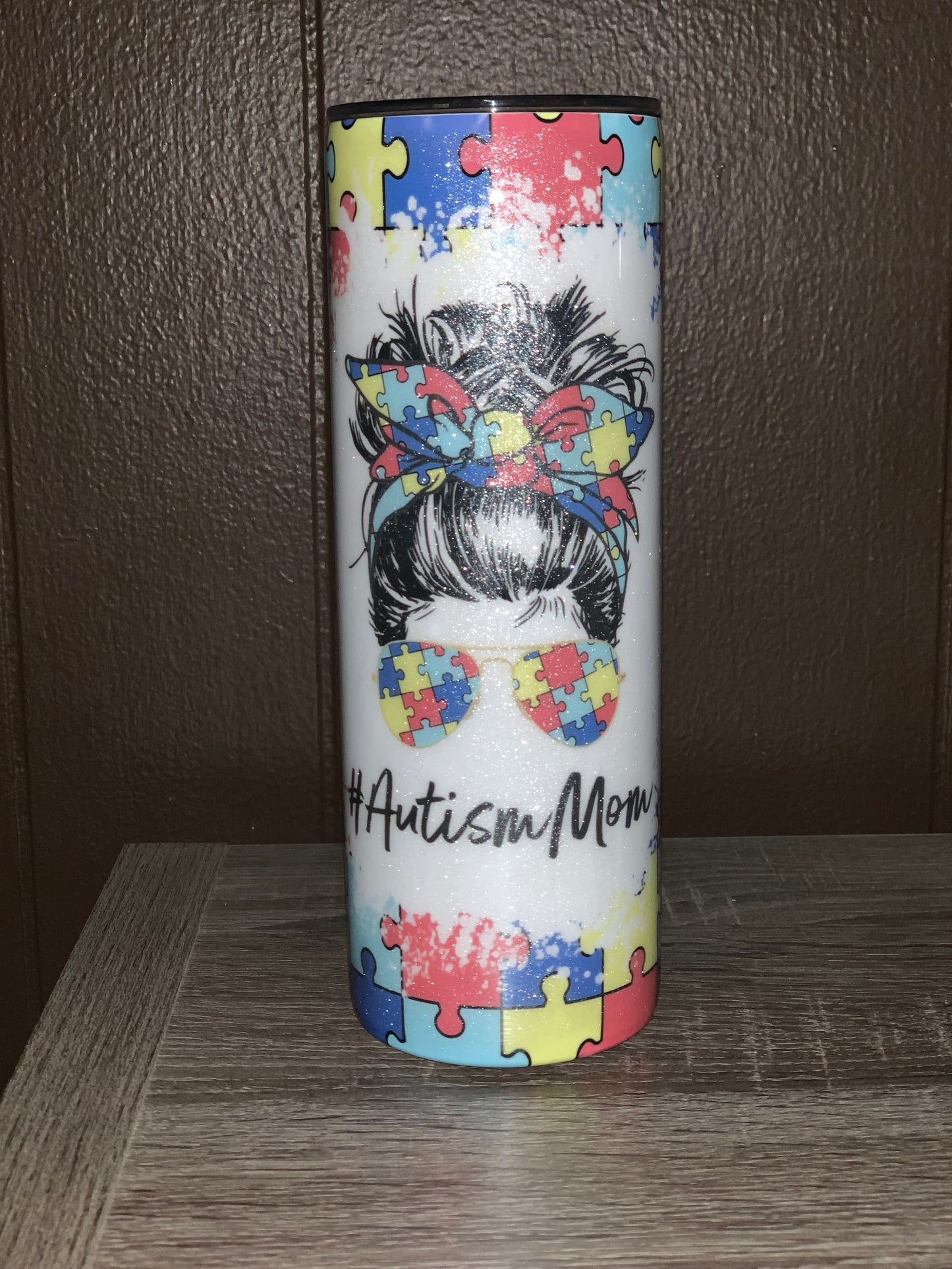 Autism Mom Tumbler