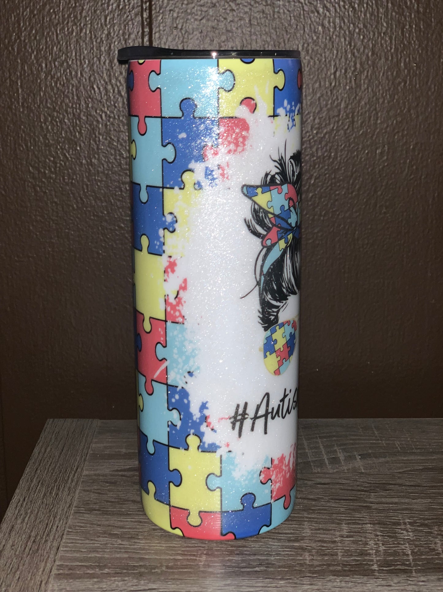 Autism Mom Tumbler