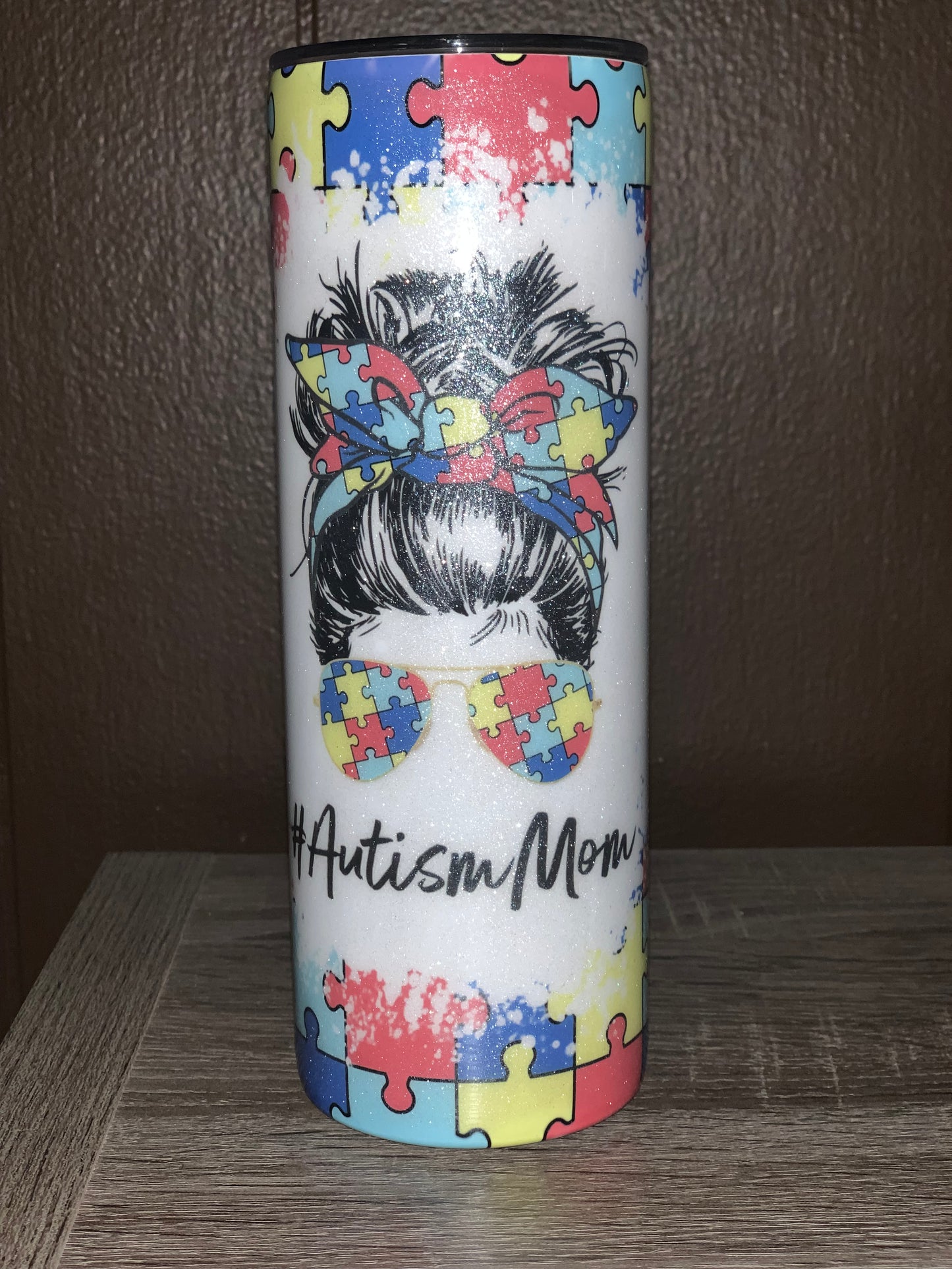 Autism Mom Tumbler