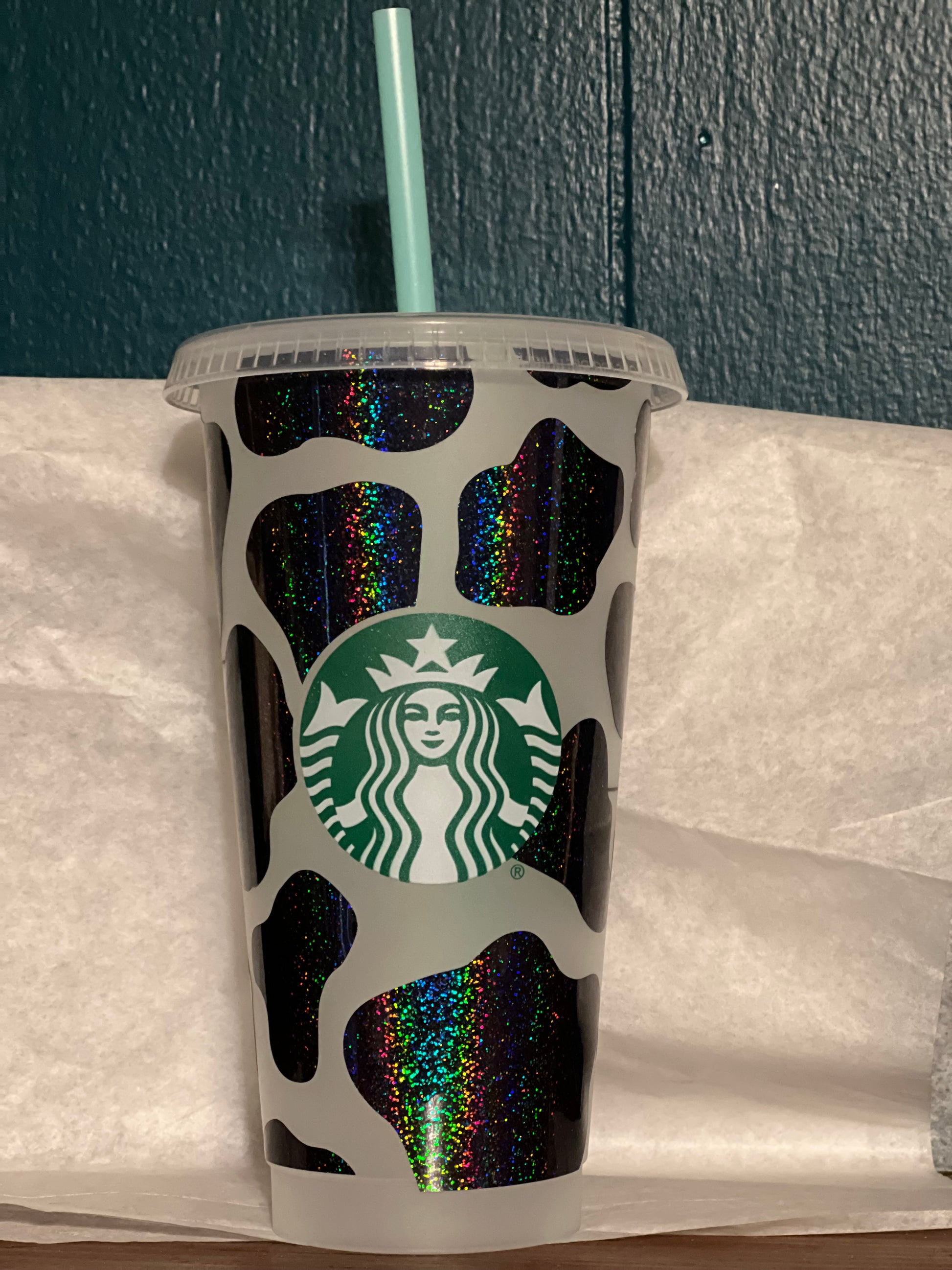 Starbucks Reusable Venti Cup, Cow Print