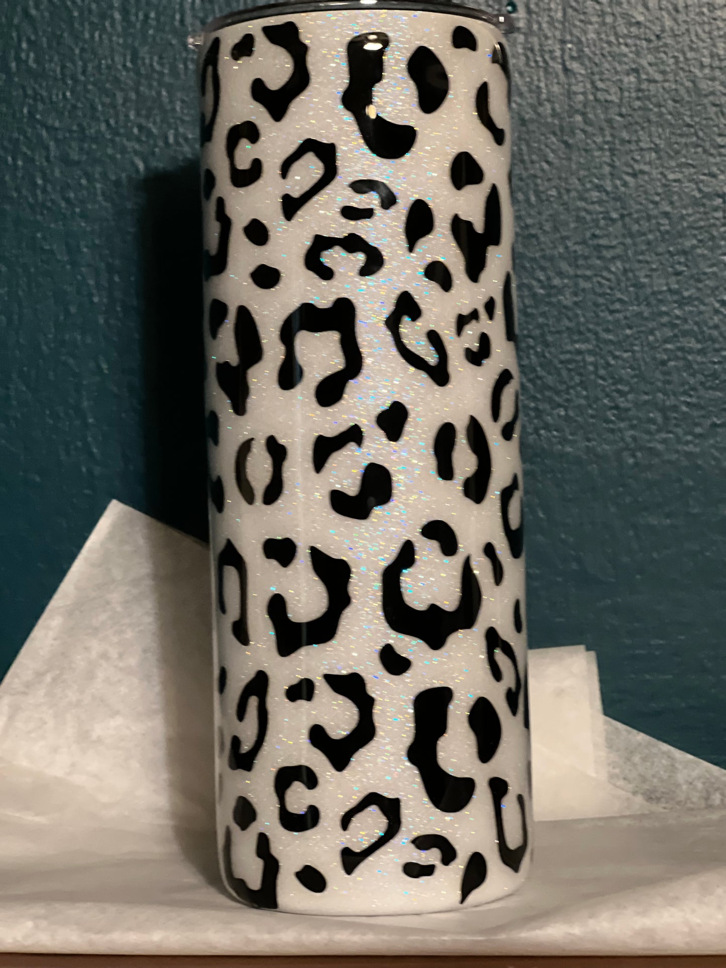 Sports Mom Leopard Tumbler