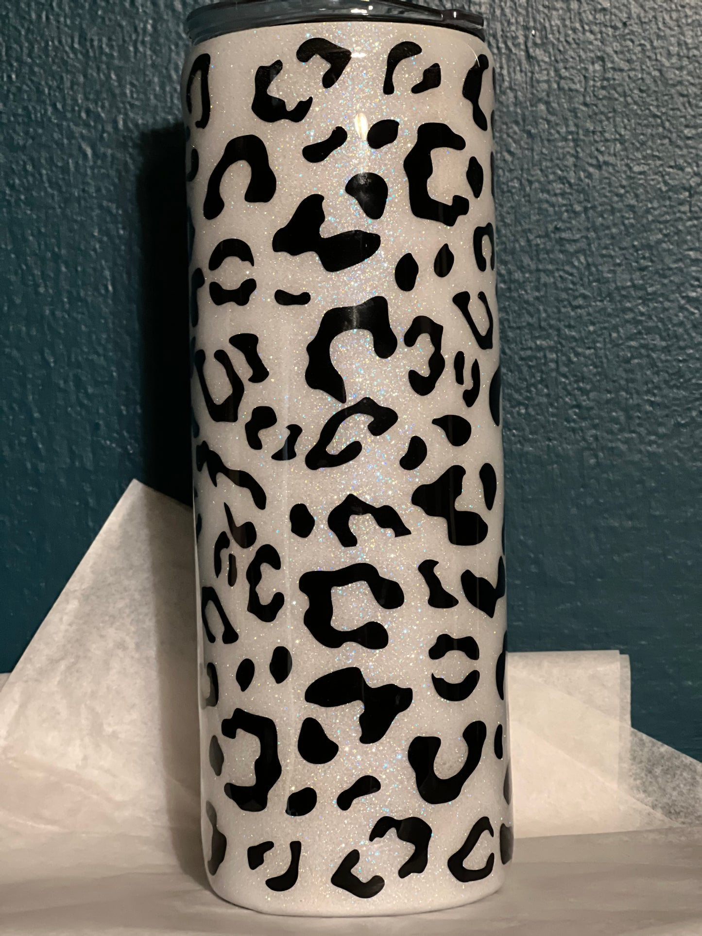 Sports Mom Leopard Tumbler