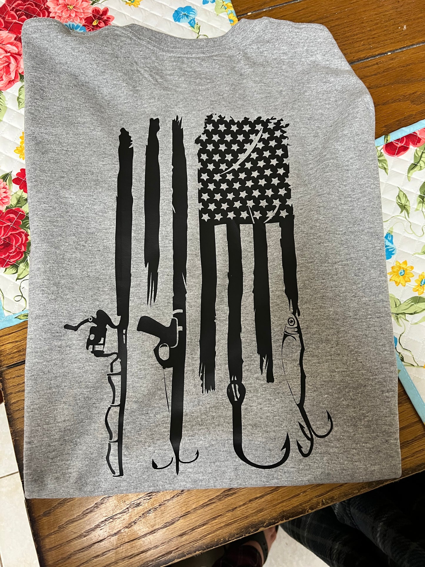 Fish/Flag T-Shirt