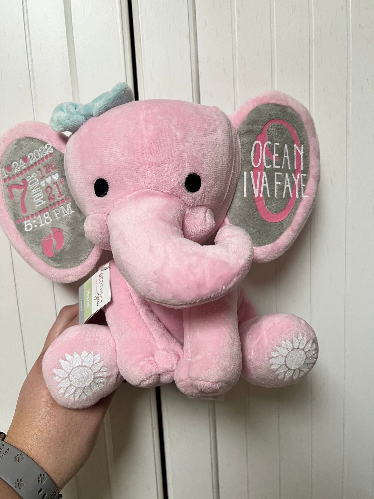 Birth Announcement Elephant