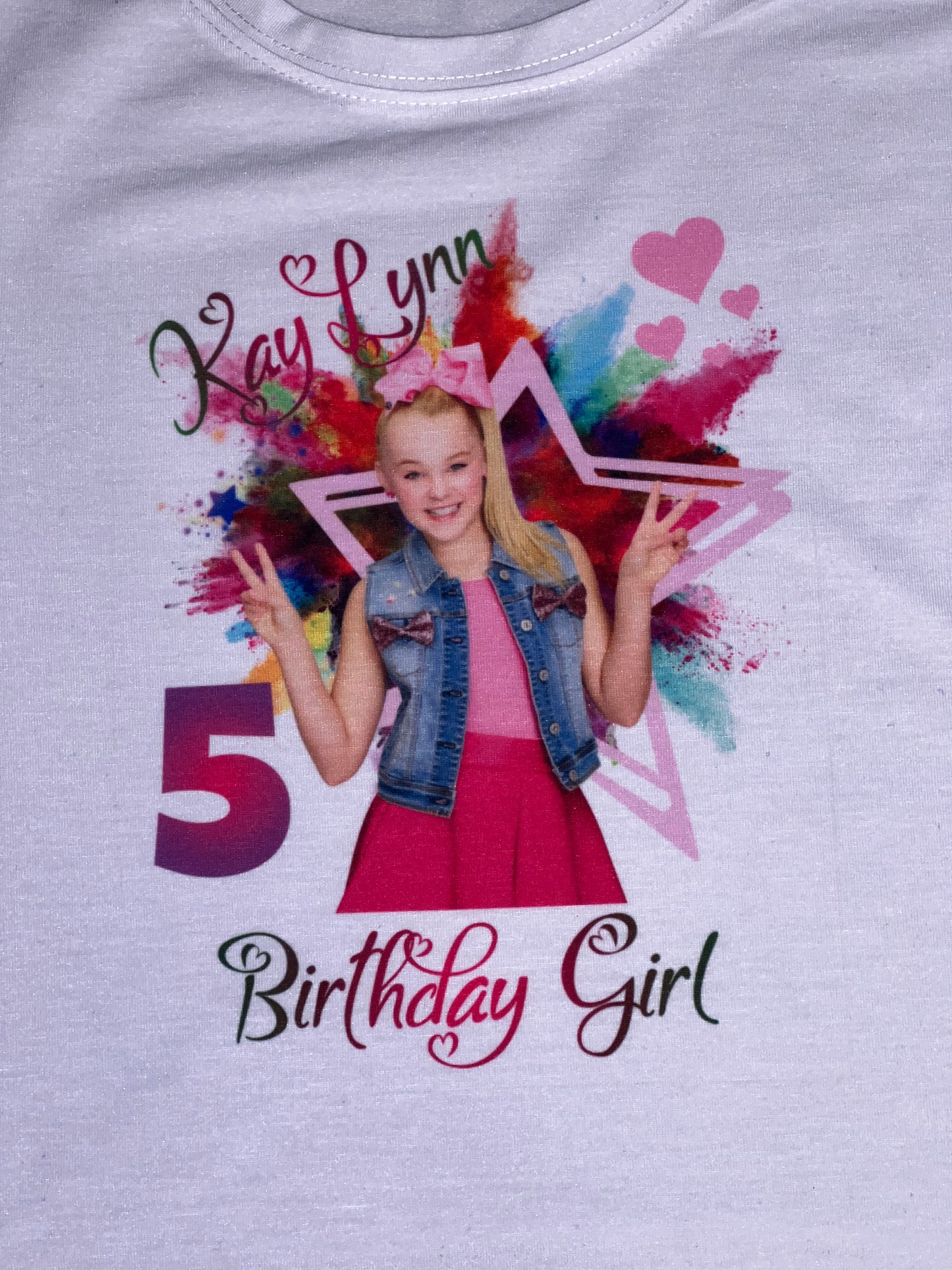 Custom Sublimation Birthday Shirt
