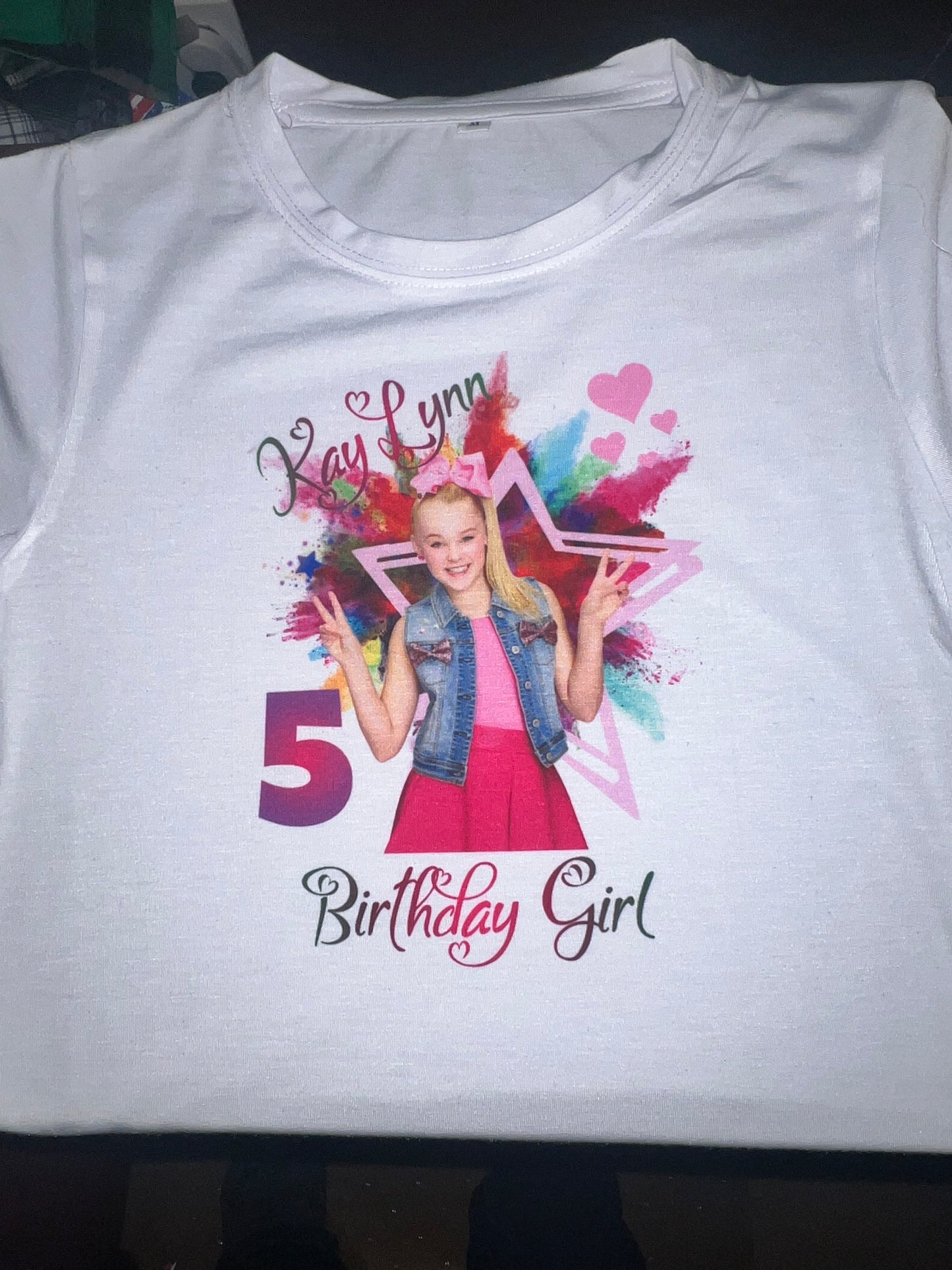 Custom Sublimation Birthday Shirt