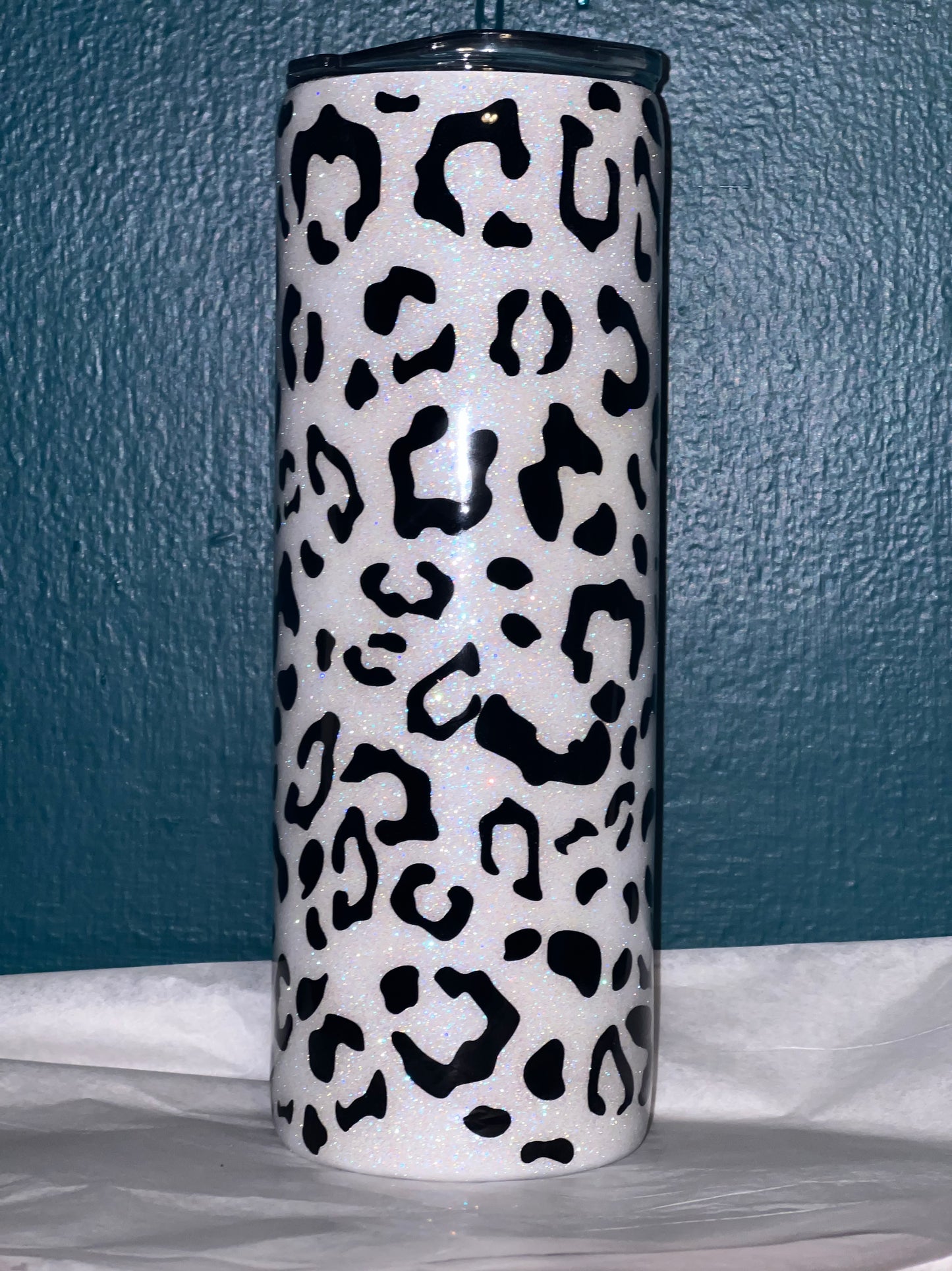 Sports Mom Leopard Tumbler