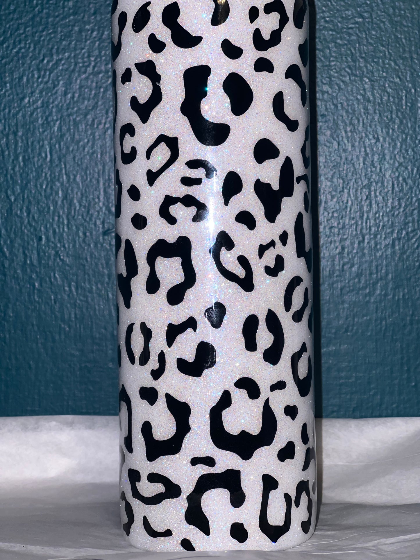 Sports Mom Leopard Tumbler