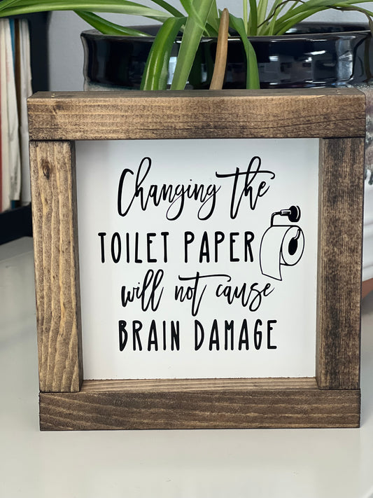 Changing the Toilet Paper