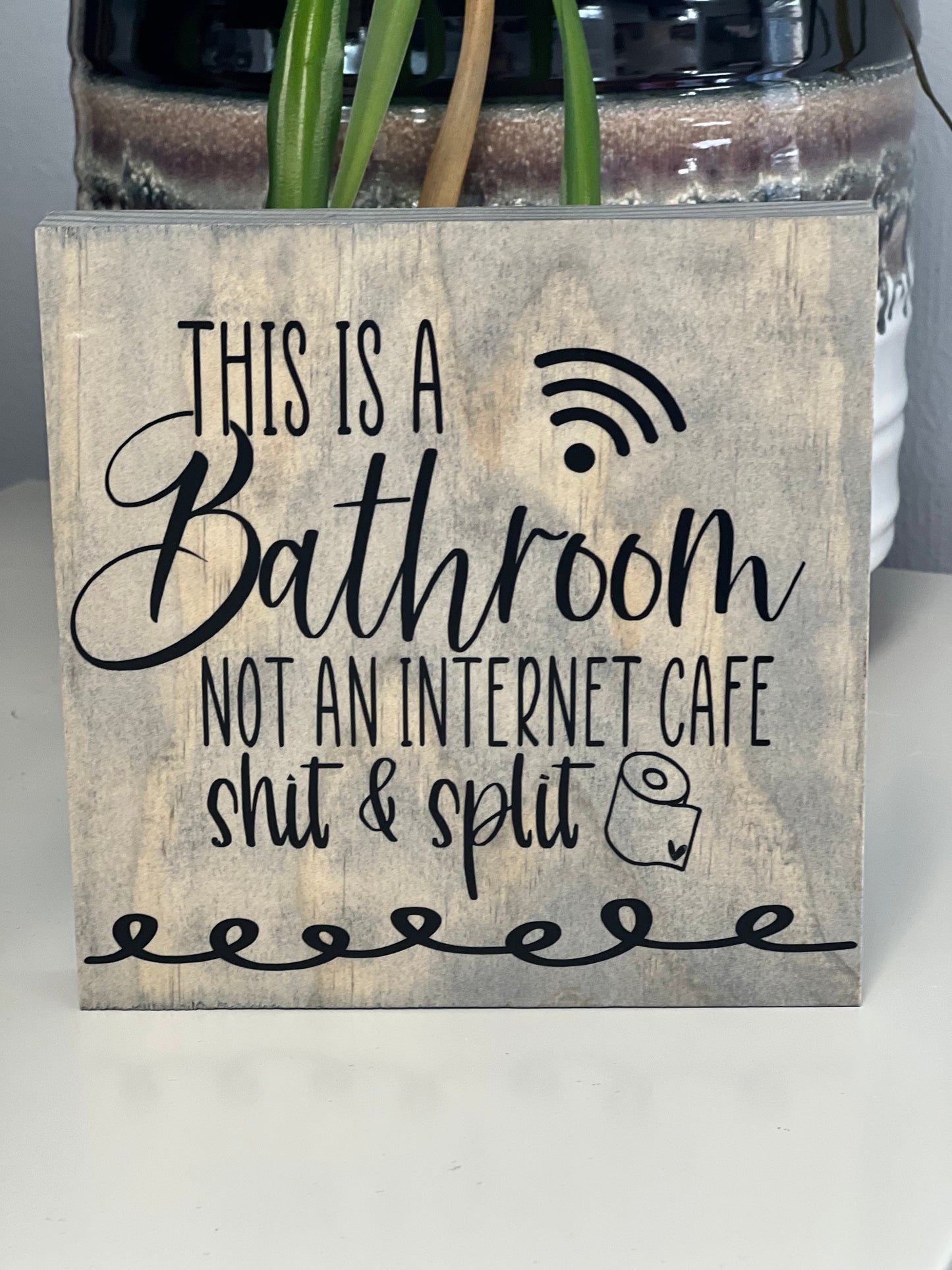 Bathroom Not Internet Cafe