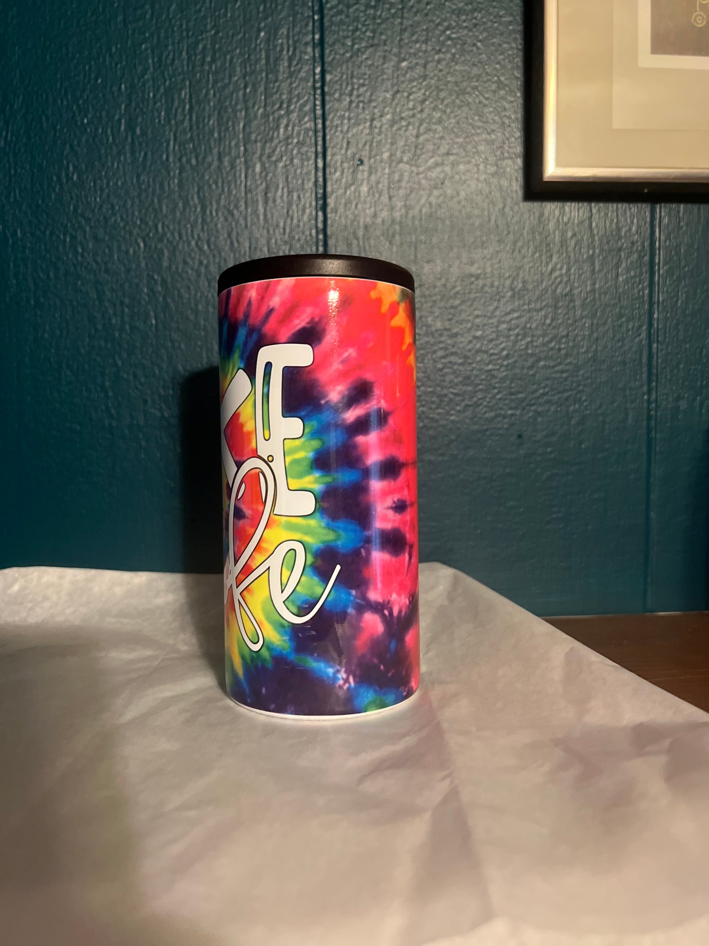 Lake Life Tie Dye Koozie