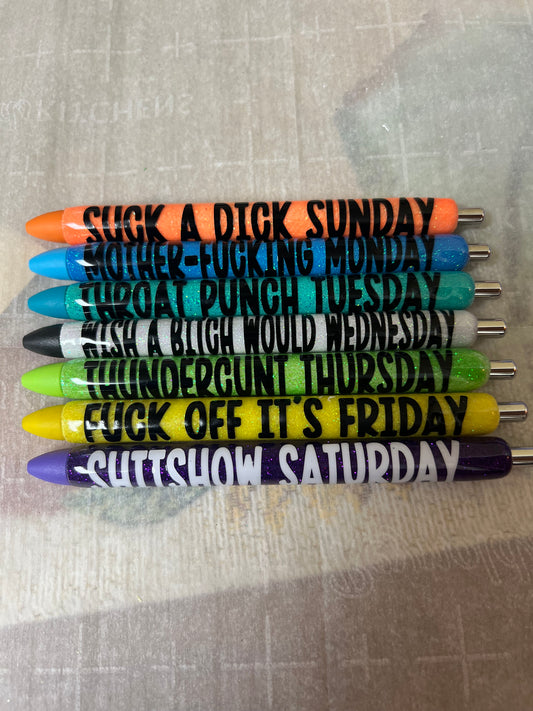 Weekly Pen Set