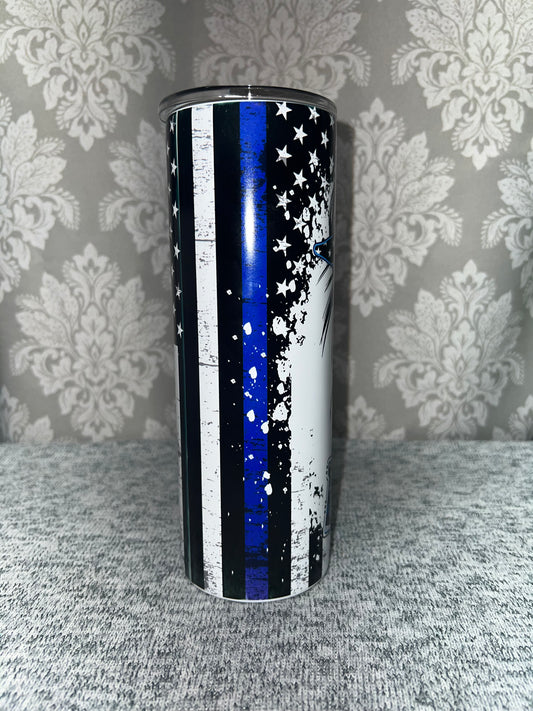 Back The Blue Tumbler