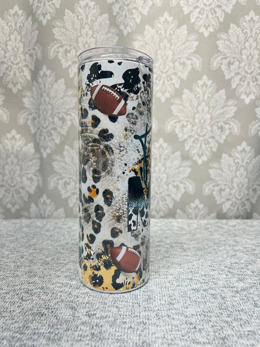 Football Mom Tumbler