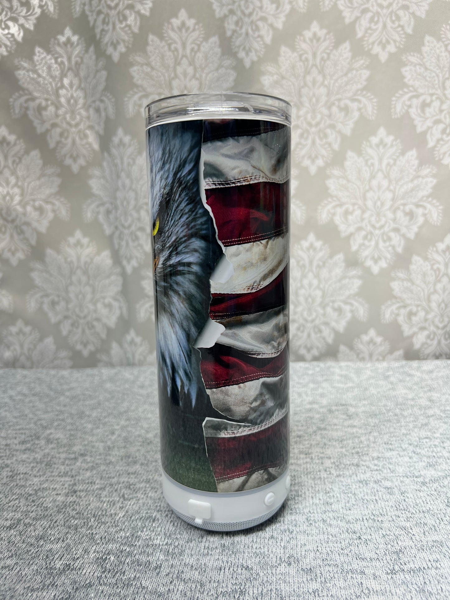 Eagle Flag Speaker Tumbler