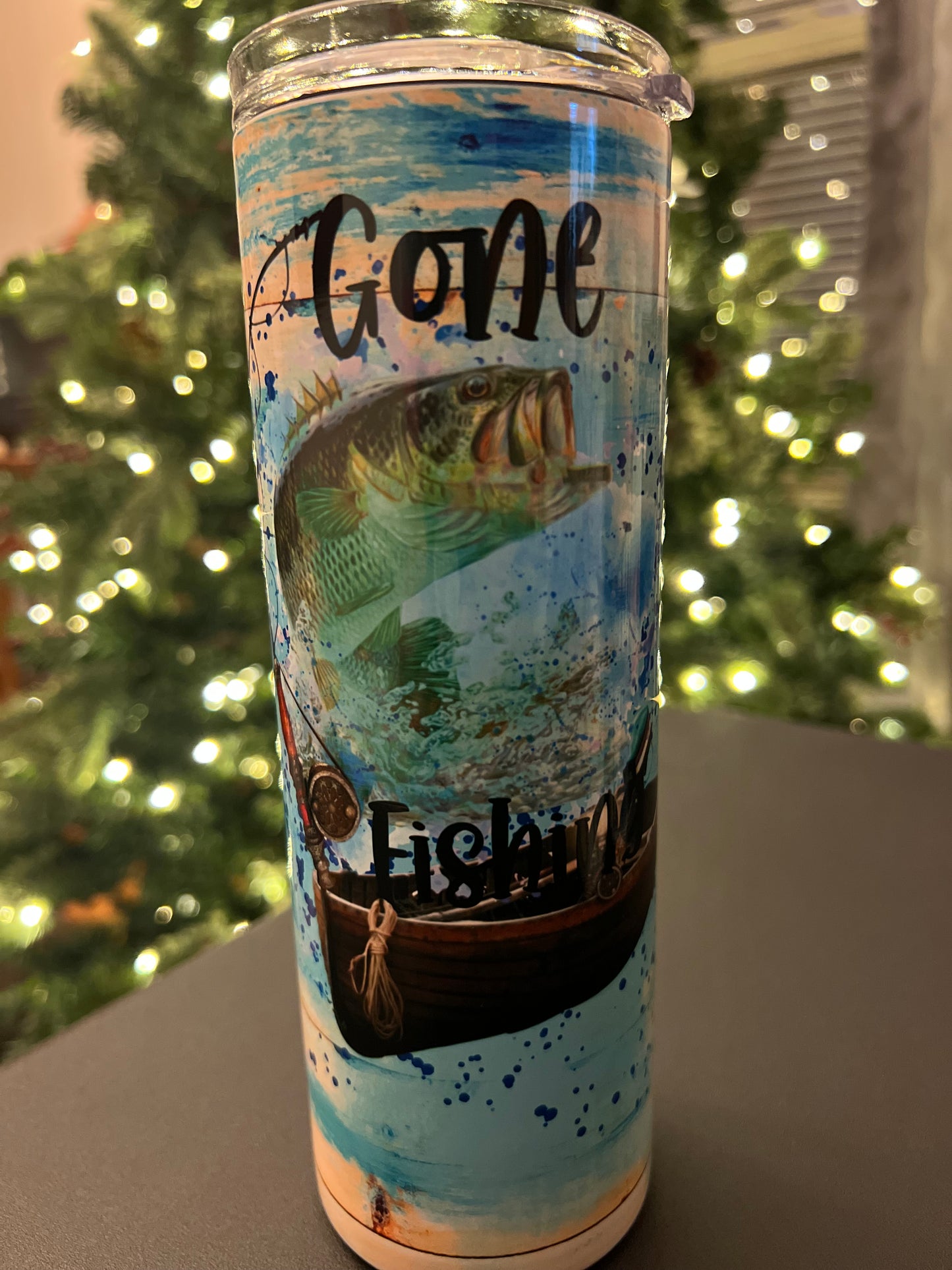 Gone Fishing Tumbler