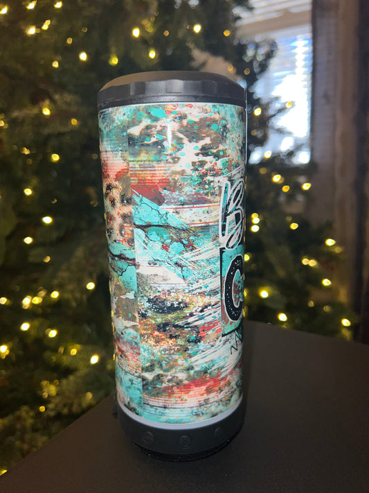Beautiful Crazy BLUETOOTH SPEAKER Koozie