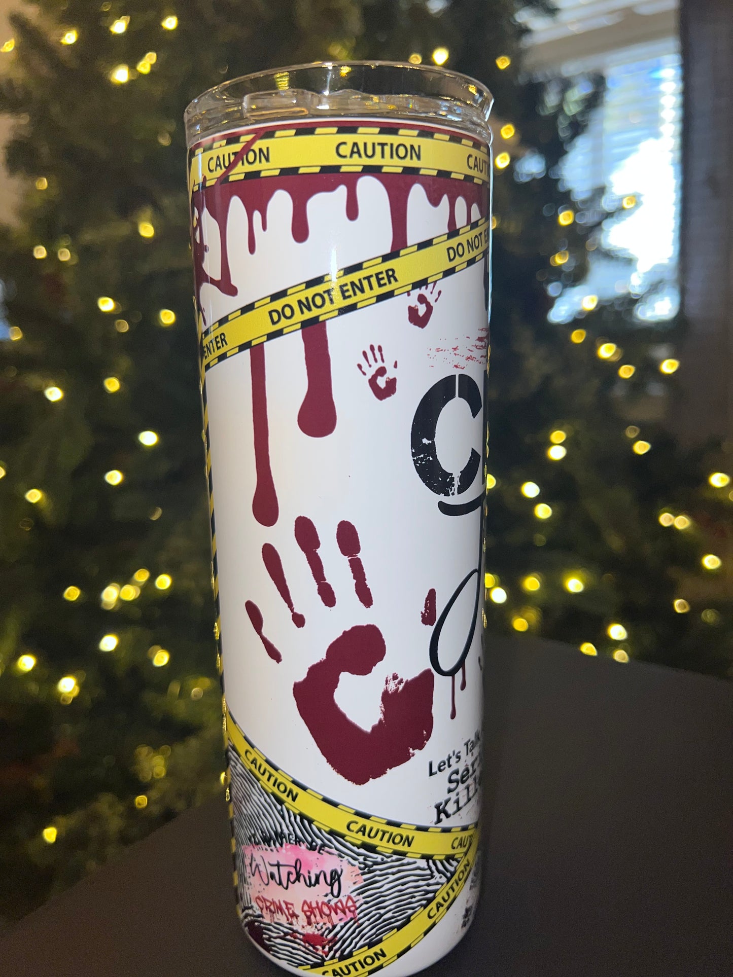 True Crime Junkie Tumbler