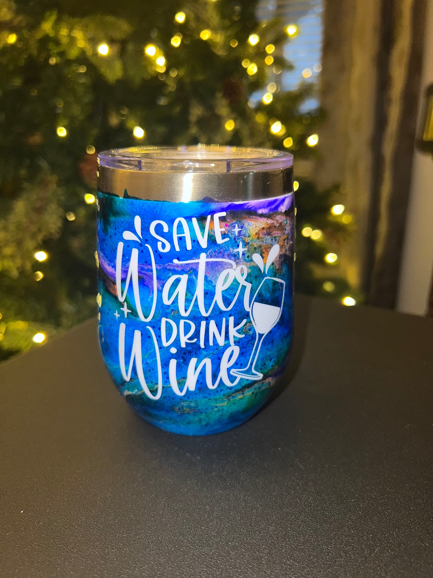 Custom Ink Wine Tumbler