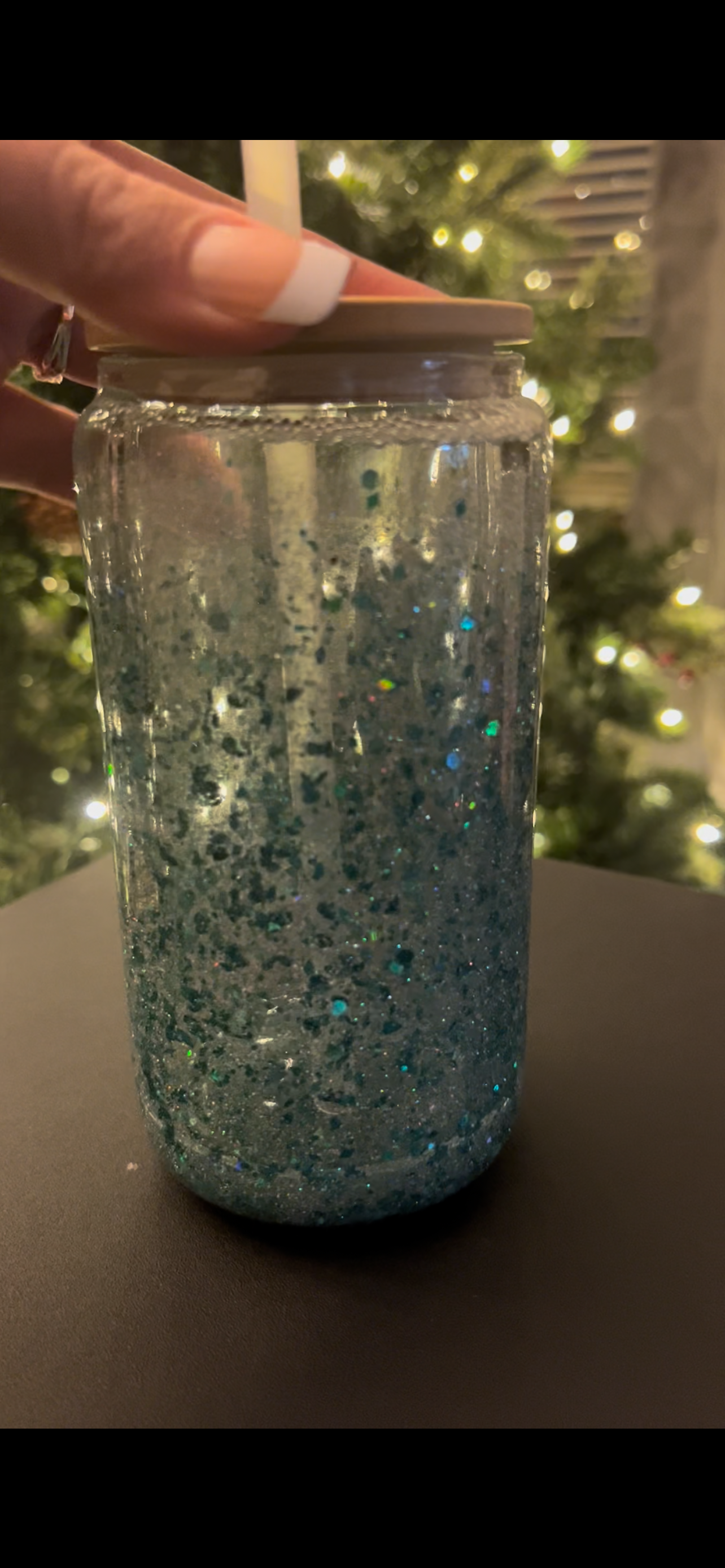 Sensitive Savage Snow Globe Tumbler