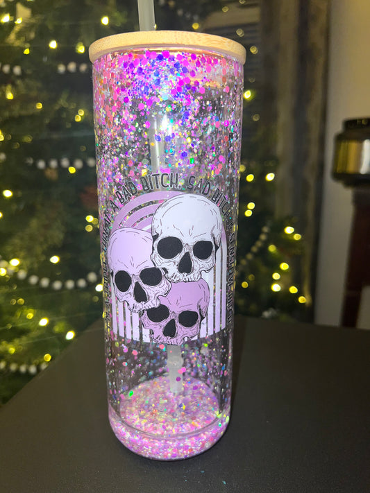 Triple Threat Snow Globe Tumbler