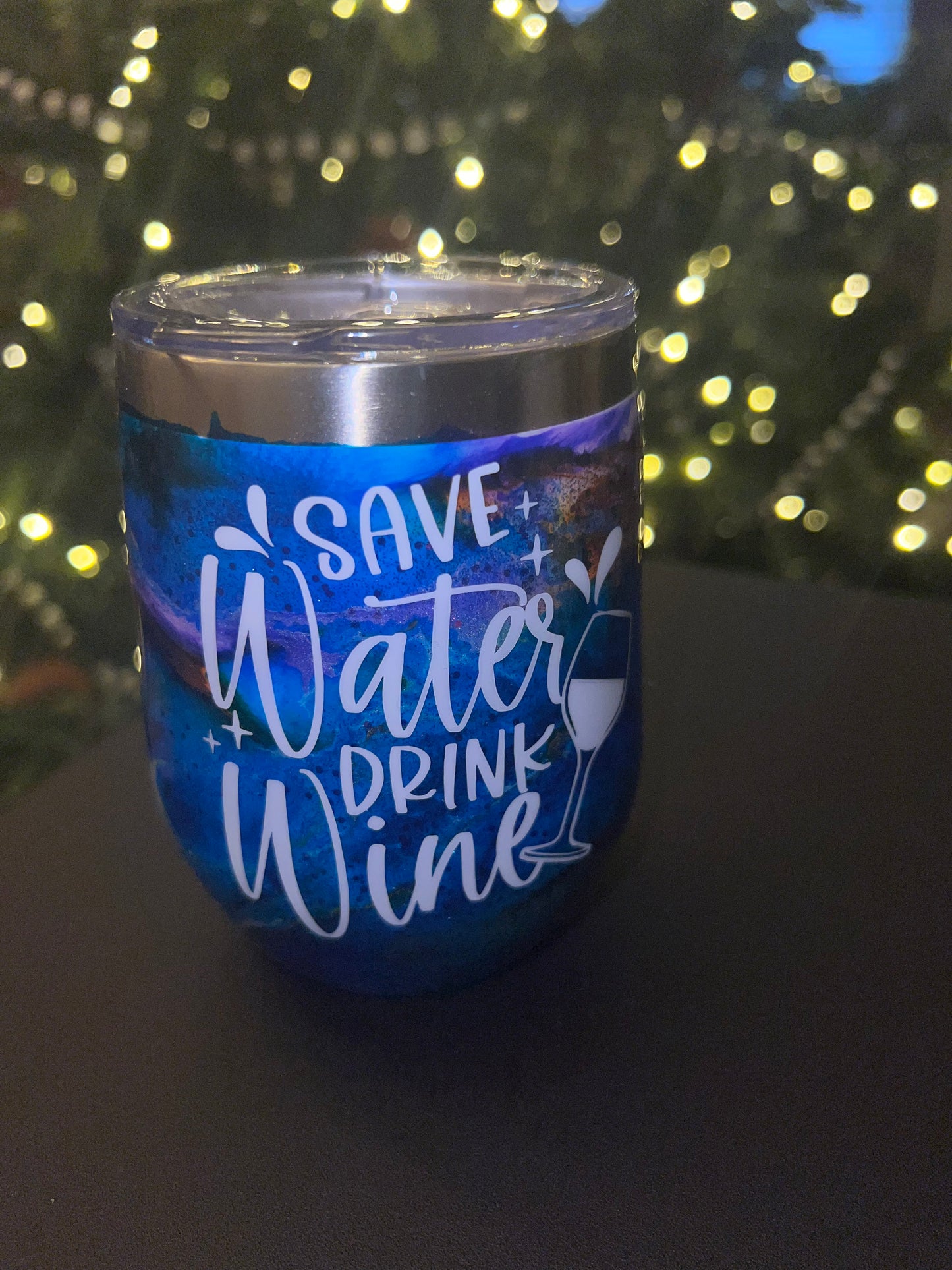 Save Water Drink Wine