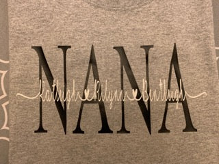 Personalized Mom T-Shirt