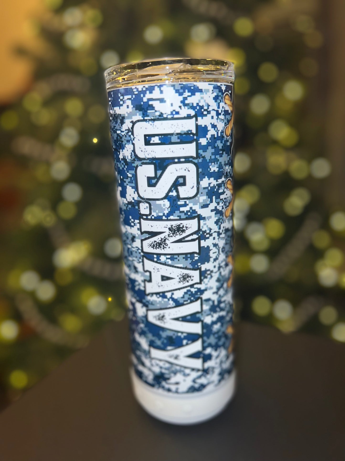 Navy Bluetooth Speaker Tumbler