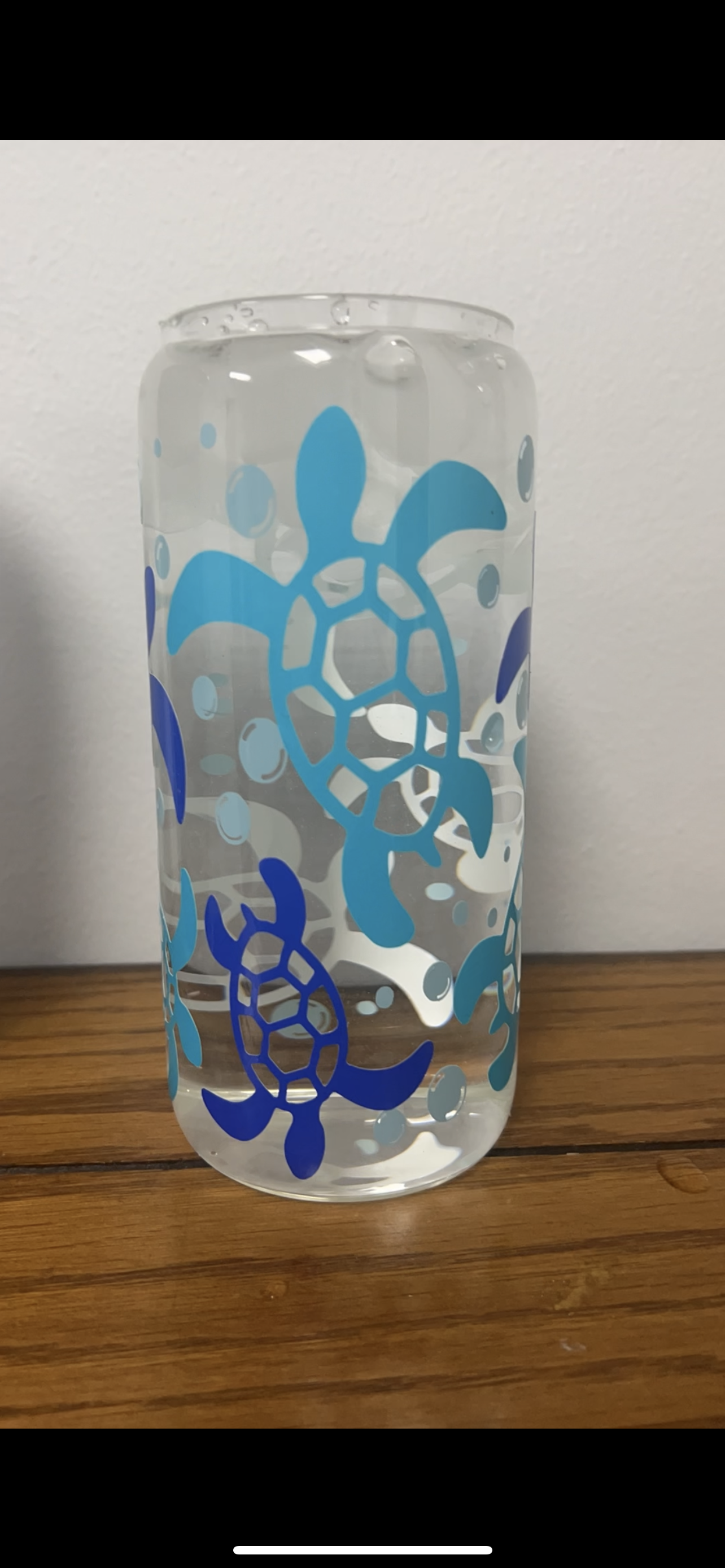 Sea Turtle Color Changing Libbey