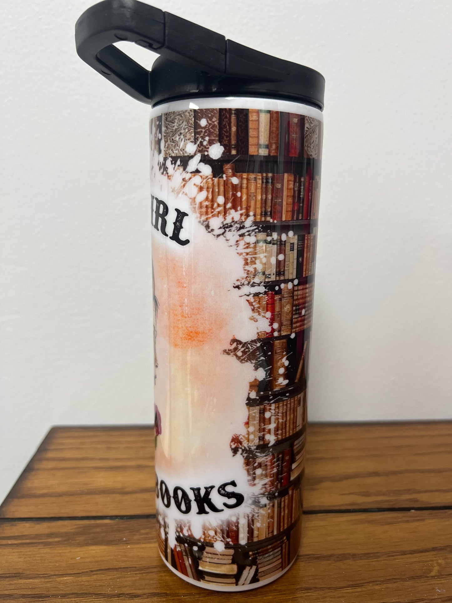 Just a girl who loves books tumbler