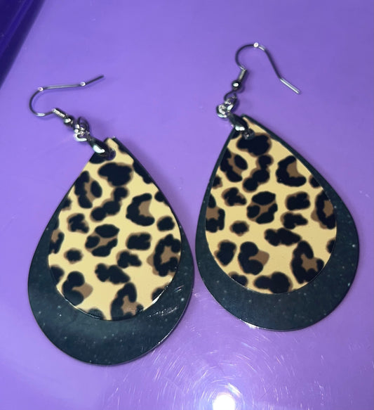 Leopard Earrings