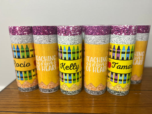 Personalized Teacher Tumbler