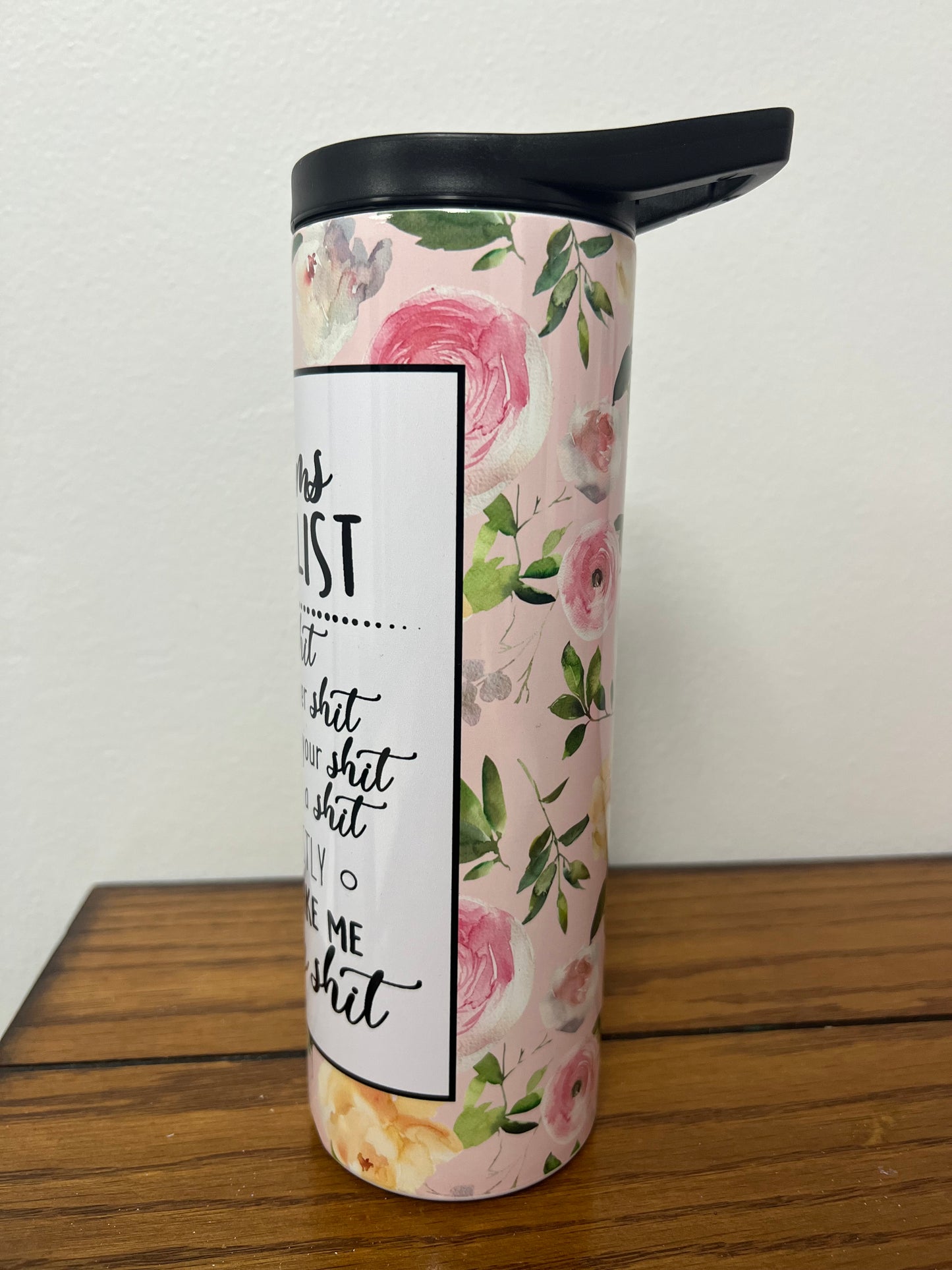 Moms Sh*t List Tumbler